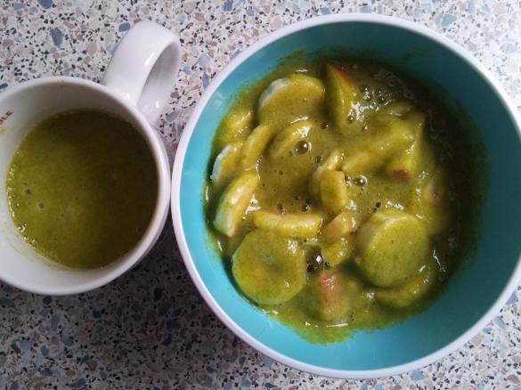 Buchenblätter - Smoothie, gesund, süß, vegan, lecker! Wildkräutersmoothie