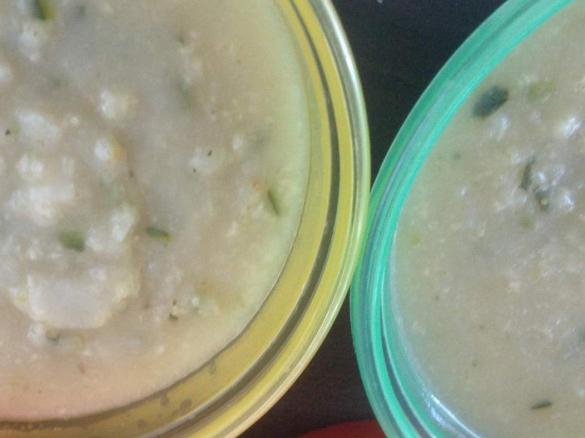 Gemüsebrei mit Hirse