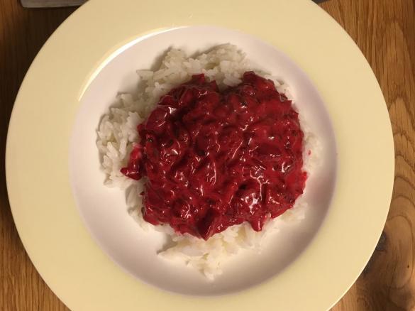 Rote-Beete-Curry
