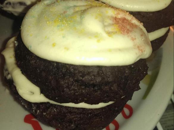 Whoopie Pies mit Vanilletopping