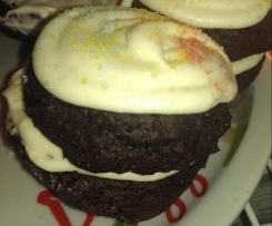 Whoopie Pies mit Vanilletopping