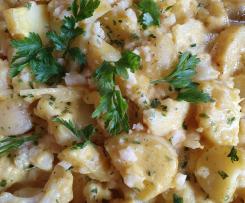 Blumenkohl-Kartoffel-Auflauf mit Hähnchenbrustfilet