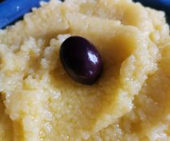 Griechische Knoblauchcreme mit Kartoffeln