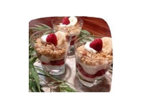 Himbeer-Quark-Crunch