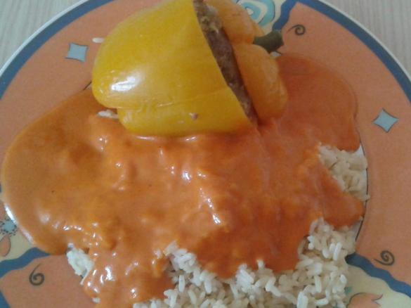  Gefüllte Paprikaschoten nach meinem Geschmack