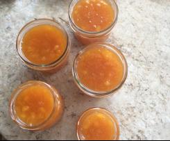 Nektarinenmarmelade