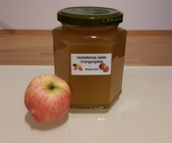 Herbstliches Apfel-Orangengelee