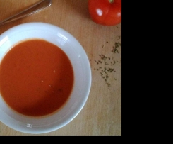 Tomatensuppe aus frischen Tomaten...superschnell und superlecker!