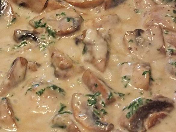 Champignon Rahm Soße