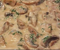 Champignon Rahm Soße