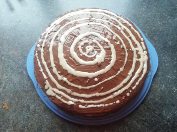 Schoko-Mandel-Orangen-Kuchen