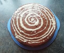 Schoko-Mandel-Orangen-Kuchen