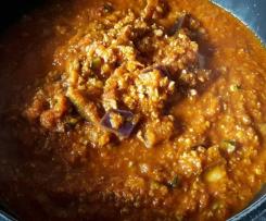 mediterrane Bolognese Soße - mit Karotten, frisch und vegan