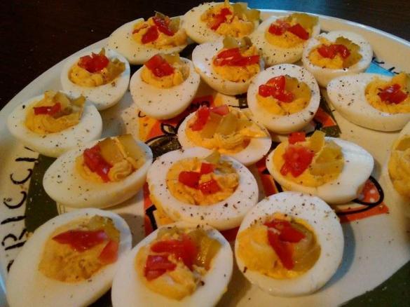 Gefüllte Eier / Brotzeiteier