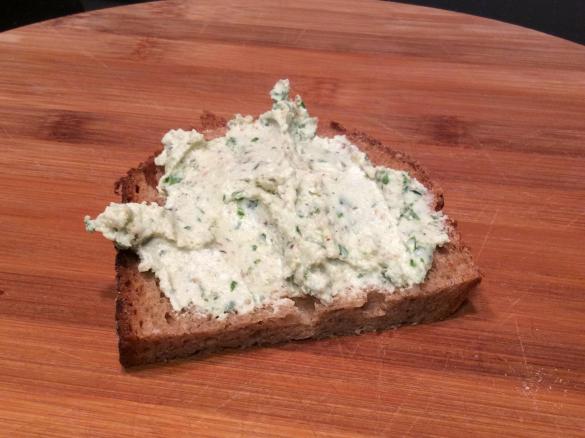 Walnuss Rucola Parmesan Frischkäse