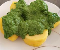 Spinat mit Kartoffeln wie bei Oma