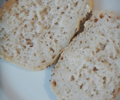 Variation mit Trockensauerteig - Glutenfreie Joghurtbrötchen mit Sesam und Mohn