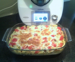 Frühlingsauflauf mit Nudeln