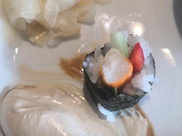 Chiba Soße zu Sushi