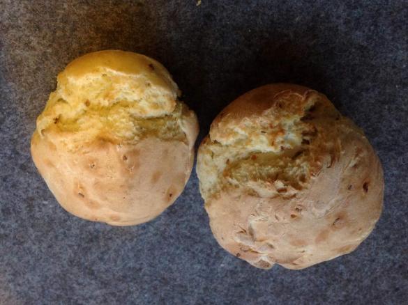 Schnelle Zwiebel - Brötchen