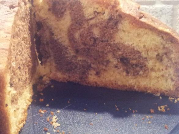 Weihnachtsmarmorkuchen