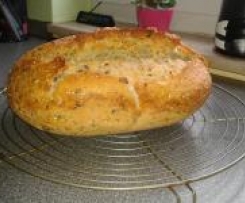 Leckeres "Christa"-Brot (Körnerbrot über Nacht)