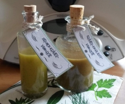 Kräuter-Knoblauch-Vinaigrette (Salatdressing)