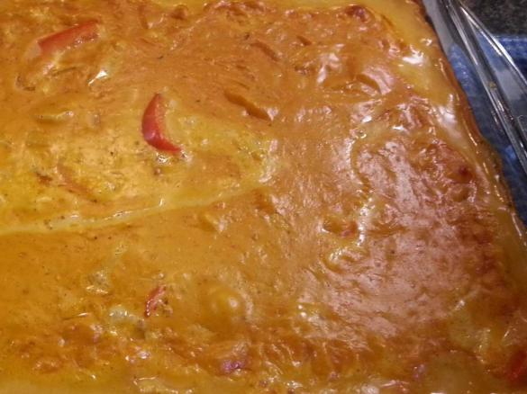 Paprika-Schnitzel-Auflauf