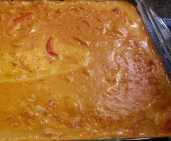 Paprika-Schnitzel-Auflauf