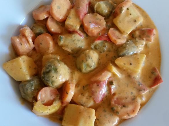 Buntes Gemüseragout