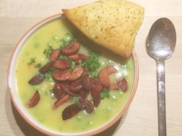 Kartoffelsuppe mit Cabanossi