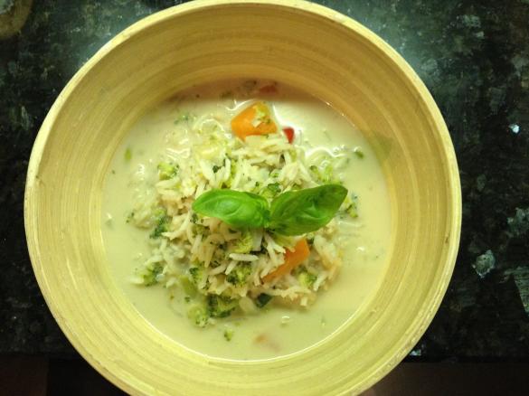 Variation Gemüse in Kokosmilch mit zartem Zitrusaroma