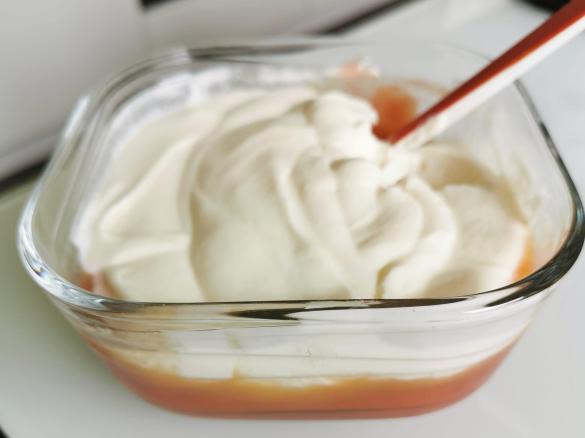 Rhabarber-Quark-Creme Dessert