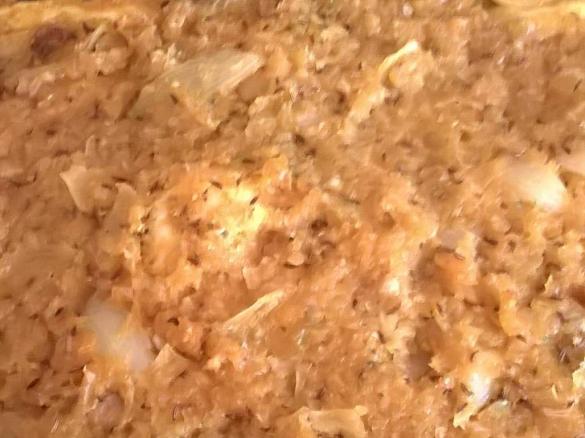 Veganer Zwiebelkuchen Milch-, Käse- und Eifrei