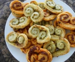 Saporelli con Pesto  ( Italien im Blätterteig) Rezept des Tages 9.August 2012