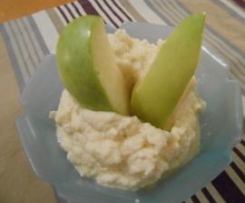 Eis " Grüner Apfel "  ( gelato alle mele )