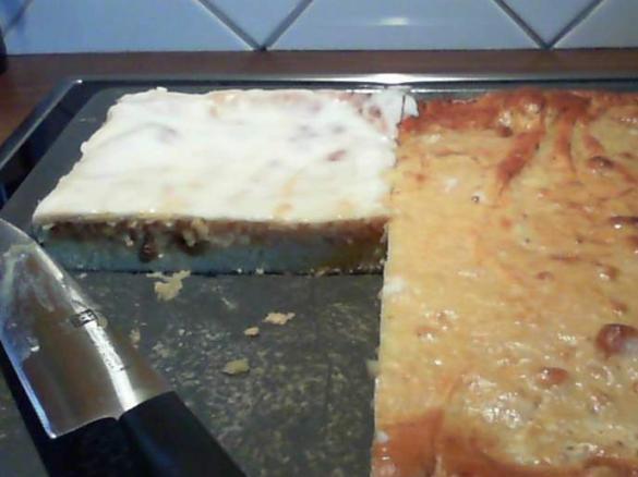 Gedeckter Apfelkuchen