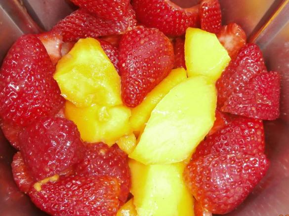 Erdbeer- Marmelade ggf.m. Mango