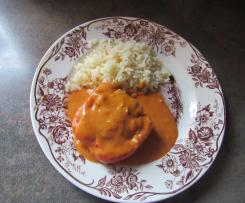 Gefüllte Paprikaschoten mit Reis