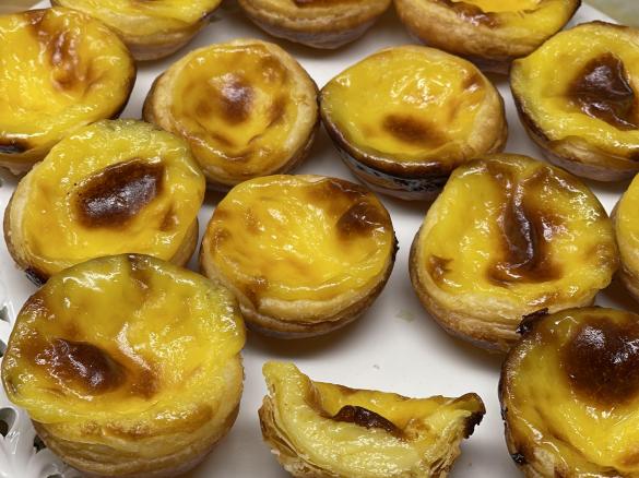 Mini-Pudding-Törtchen - Pasteis de Nata