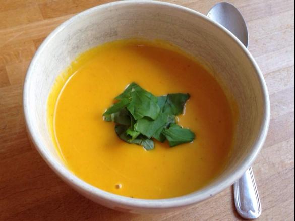 Kürbiscremesuppe vegan 