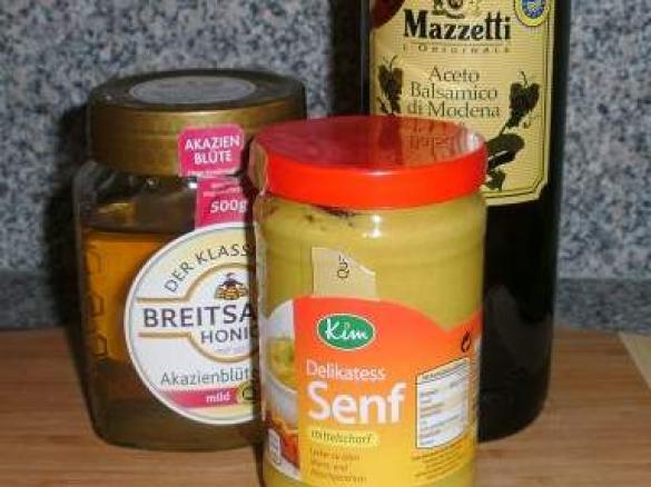 Honig-Senf Marinade