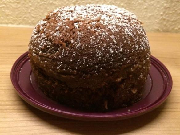 Schneller Schokokuchen für die Mikrowelle
