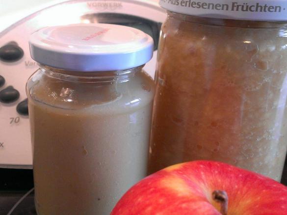 Apfelmus mit Banane (Apfel-Bananen-Kompott, auch als Geschenk geeignet)