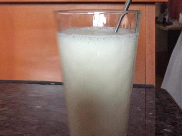 Bananen-Vanilleeis-Milchshake