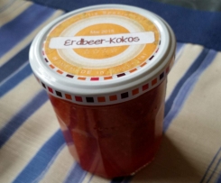 Erdbeer-Kokos-Marmelade 