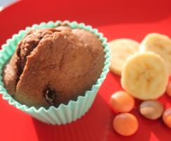 Schoko-Bananen-Muffins