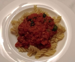 Thunfischsauce zu Nudeln ohne Schnick Schnack