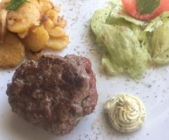 Saftige Rinderfilet-Fleischküchle (Frikadellen)