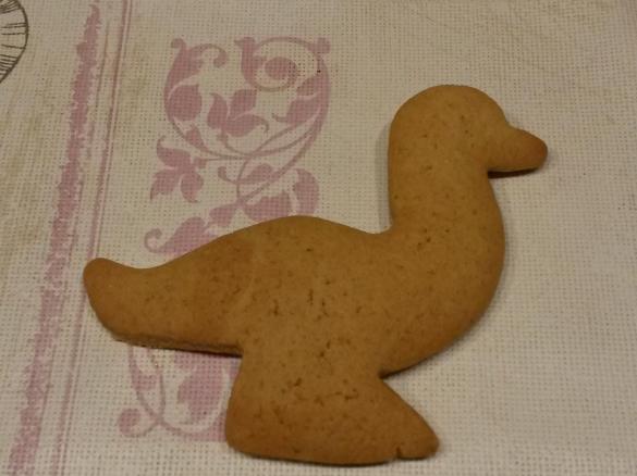 Martinsgänse aus Lebkuchenteig